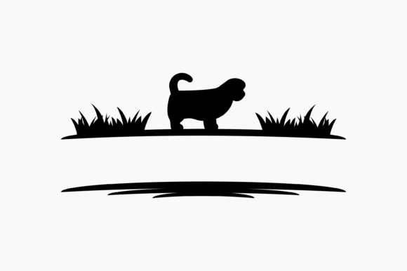 Dog Shih Tzu Monogram: Graphics & Crafts for Local Branding