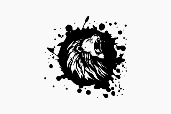 Lion Roar Splat Ink: Graphics for Crafts-Driven Branding