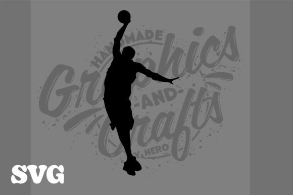 T-Shirt SVG Template: Basketball, Ball, S — Graphics & Crafts